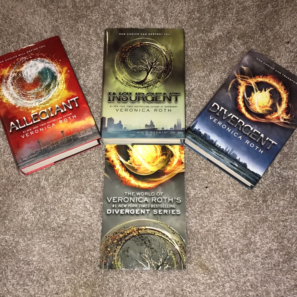 Divergent Book Series + Author Mini Book